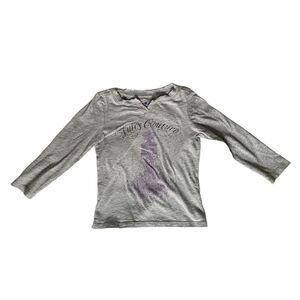 Juicy Couture Girl’s Long-sleeve T-shirt, Sz:4